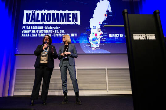 Anna-Lena Isaksson, Ordförande HV71 och Jenny