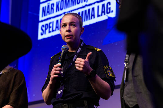Maja Karlsson, kommunpolis Polisen Jönköping