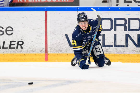 HV71s Hugo Fransson deppar