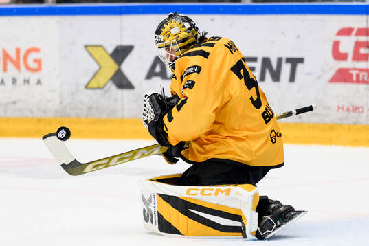 Skellefteås målvakt Strauss Mann