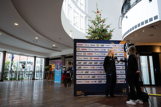 Tyra Axnér of the Swedish women's national handball team