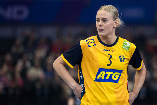 Nina Koppang of Sweden looks dejected