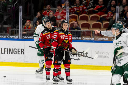 Luleås Casper Juustovaara Karlsson och Heikki Liedes