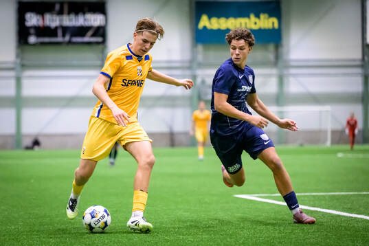 IFK Göteborgs Oliver Månsson och Nordsjällands Sigve