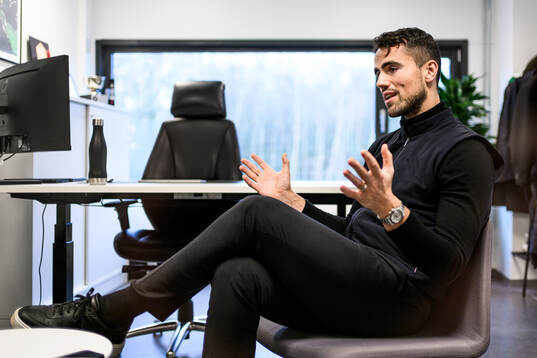 Rögles klubbdirektör Alen Bibic