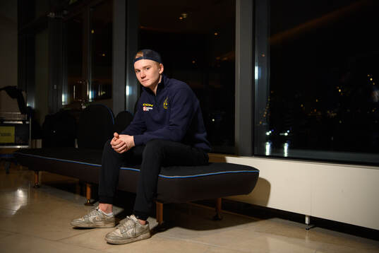 Liam Danielsson poses for a portrait