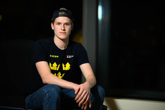 Victor Johansson poses for a portrait