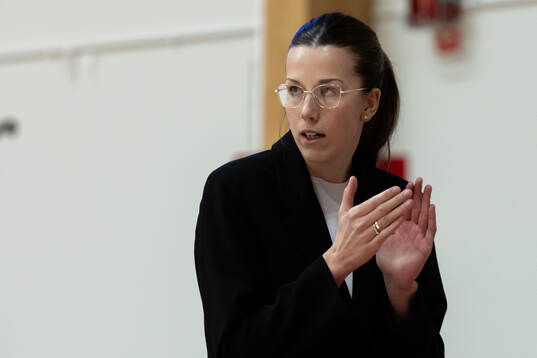 Uppsalas tränare Kristina Arsenic