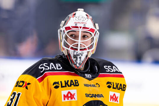 Luleås målvakt Matteus Ward