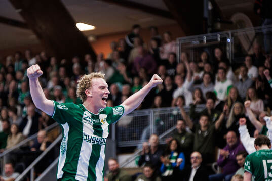 Och Hammarbys Gustav Davidsson jublar