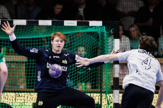 Hammarbys målvakt Linus Bergh