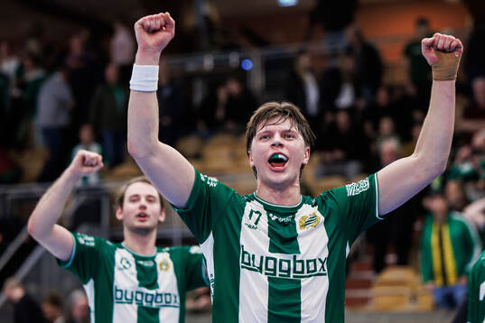Hammarbys Ludvig Lindeberg jublar