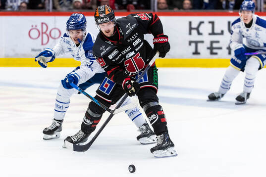 Örebros Patrik Karlkvist och Leksands Marcus Karlberg