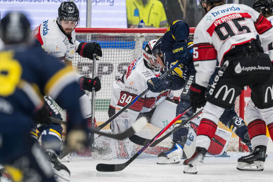 Malmö Redhawks målvakt Marek Langhamer