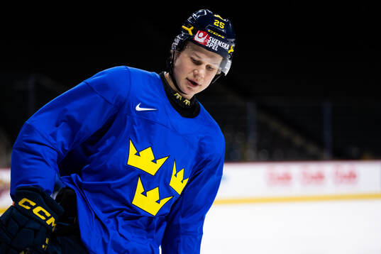 Eddie Genborg of Sweden at a practice session