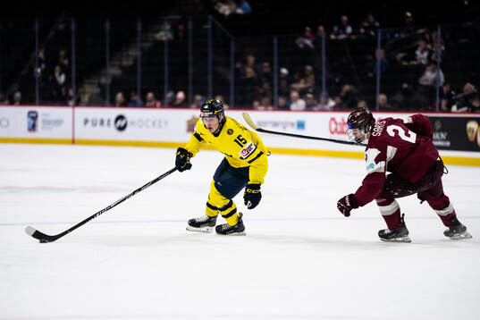 Ivar Stenberg of Sweden and Krisjanis Sarts of Latvia