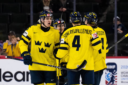 Anton Frondell, Victor Eklund, Leo Sahlin Wallenius and