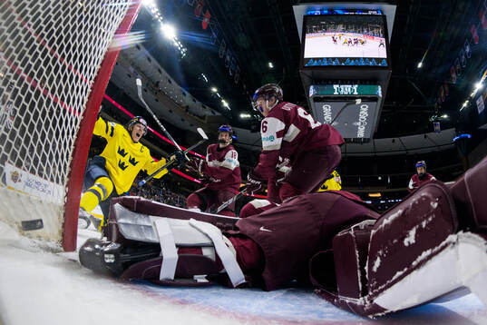 Jack Berglund of Sweden celebrates