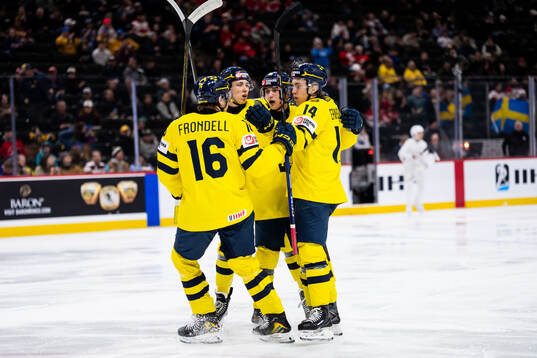 Anton Frondell, Sascha Boumedienne and Linus Eriksson of