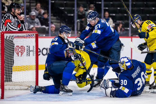 Veeti Väisänen and Julius Miettinen of Finland against