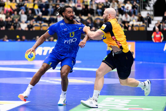 Rogerio Moraes Ferreira of Brazil and Oscar Bergendahl of