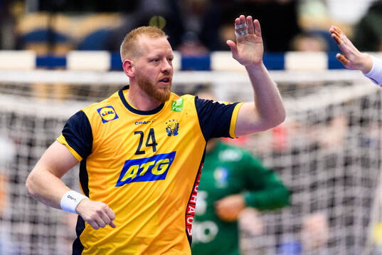 Jim Gottfridsson of Sweden celebrates