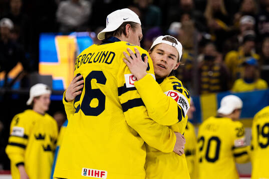 Jack Berglund and Casper Juustovaara Karlsson of Sweden