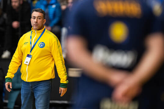 Head coach Marcus Oliveira of Brazil
