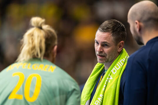 Goalkeeper Mikael Appelgren and goalkeeper Andreas Palicka