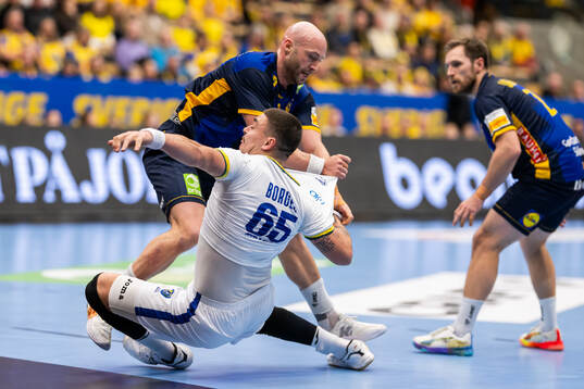 Guilherme Borges of Brazil and Oscar Bergendahl of Sweden