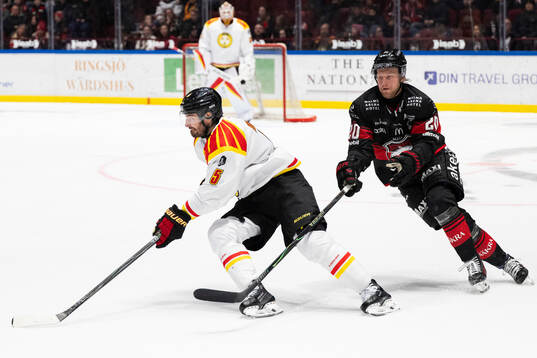 Malmö Redhawks Thomas Berg Paulsen jagar Brynäs Michal