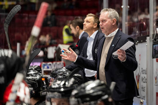 Malmö Redhawks assisterande tränare Jens Nielsen