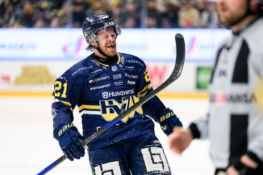HV71s Mattias Tedenby deppar