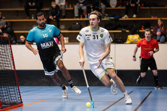 Järfälla Beles Sam Madani och IBK Lunds Isak Ålenius