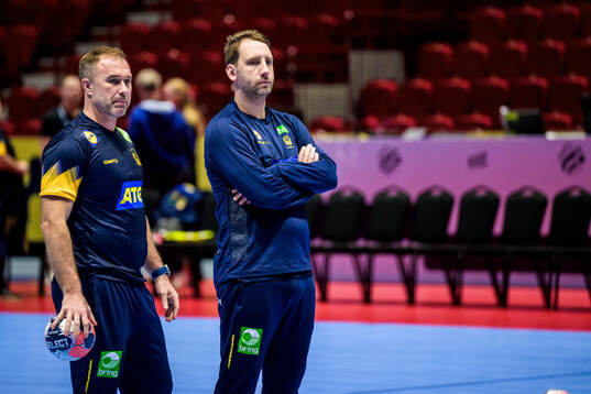 Head coach Michael Apelgren and Assistant coach Patrik