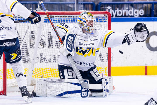 HV71s målvakt Felix Sandström
