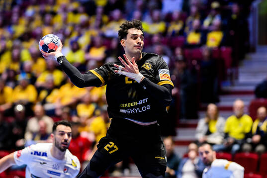 Bläddra bland fler bilder av 2026 European Handball Championship, Day 3, Croatia - Georgia