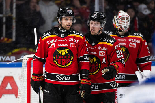 Luleås Pontus Själin och Jesper Sellgren