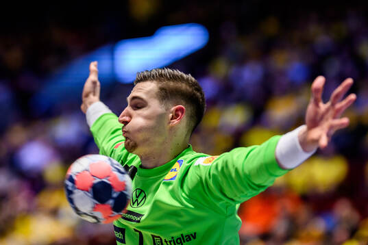 Goalkeeper Dominik Kuzmanovic of Croatia