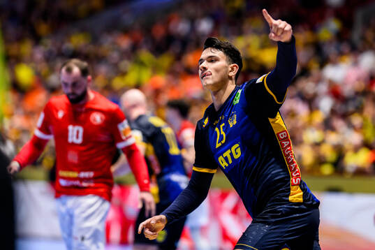 Bläddra bland fler bilder av 2026 European Handball Championship, Day 5, Georgia - Sweden