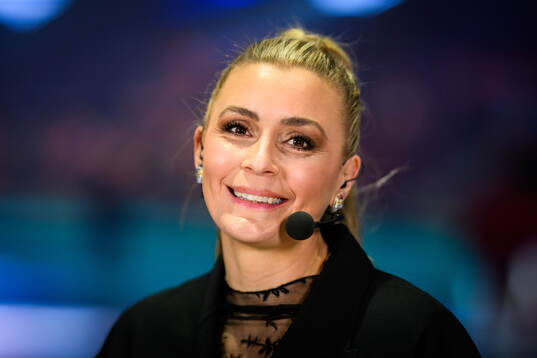 Isabelle Gulldén, expert of Swedish broadcaster Viaplay