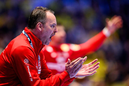 Coach Dagur Sigurdsson of Croatia
