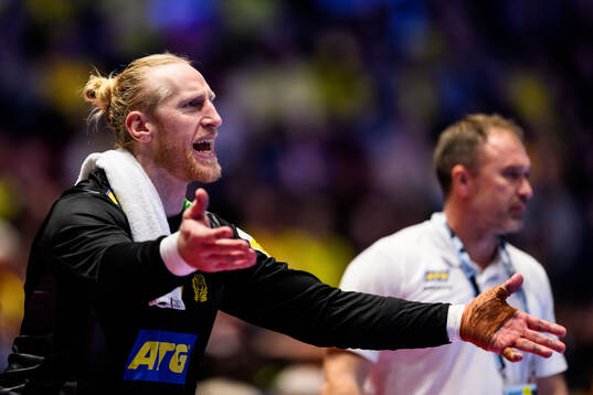 Goalkeeper Mikael Appelgren of Sweden
