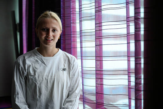 Nora Lindahl of Sweden poses for a portrait