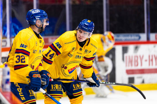 Djurgårdens Marcus Krüger och Anton Frondell