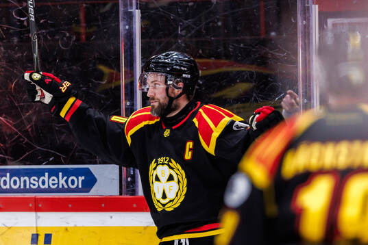 Brynäs Johan Larsson jublar