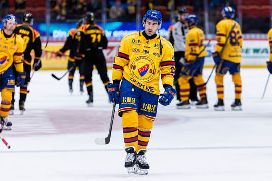 Djurgårdens Joseph Laleggia deppar