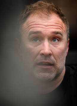 Head coach Michael Apelgren of Sweden at a press meet