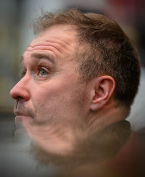 Head coach Michael Apelgren of Sweden at a press meet