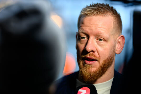 Jim Gottfridsson of Sweden at a press meet